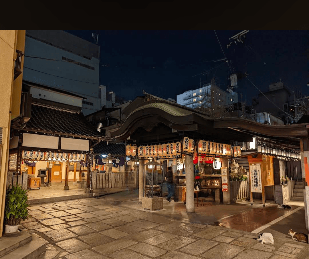 Hozenji: A Quiet Corner Behind Dotonbori